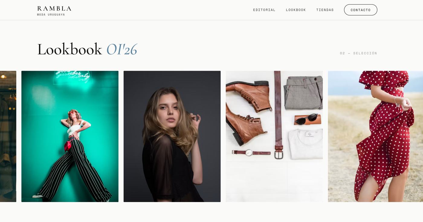 Lookbook de temporada