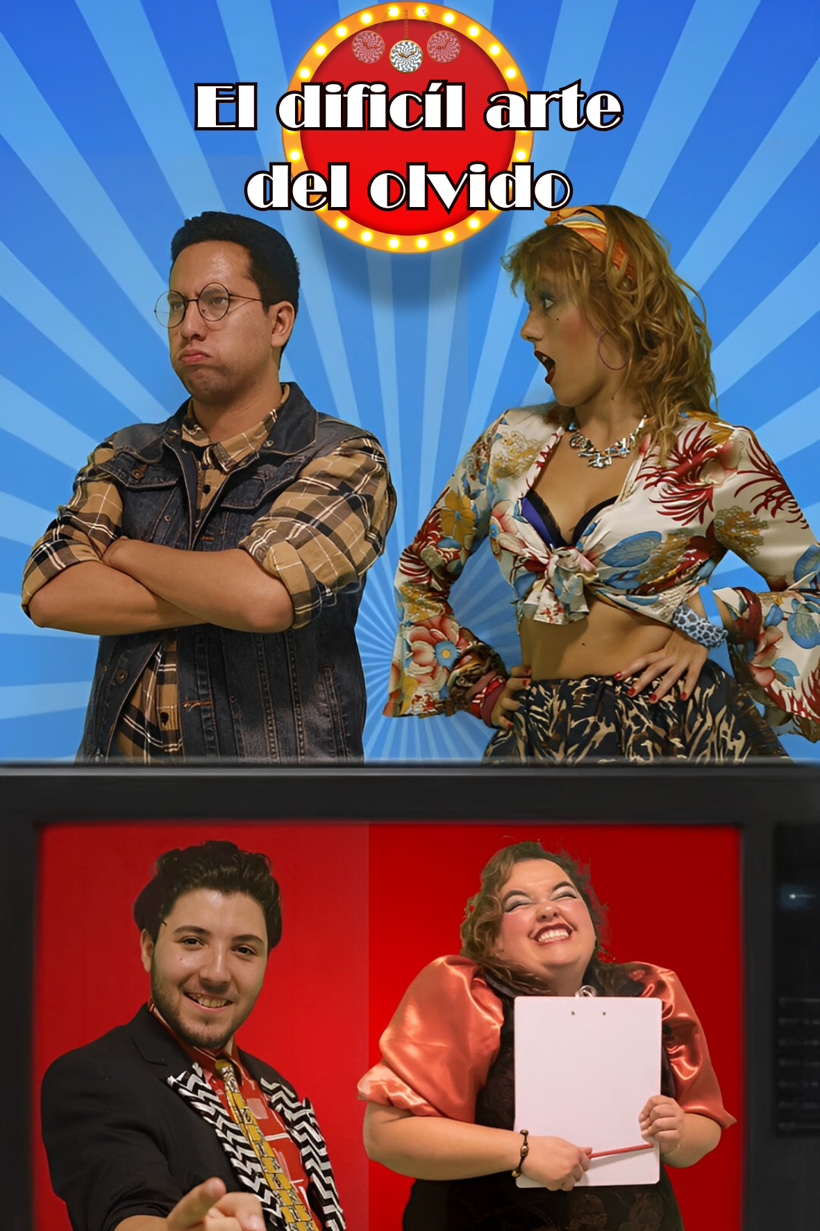 El difícil arte del olvido — flyer