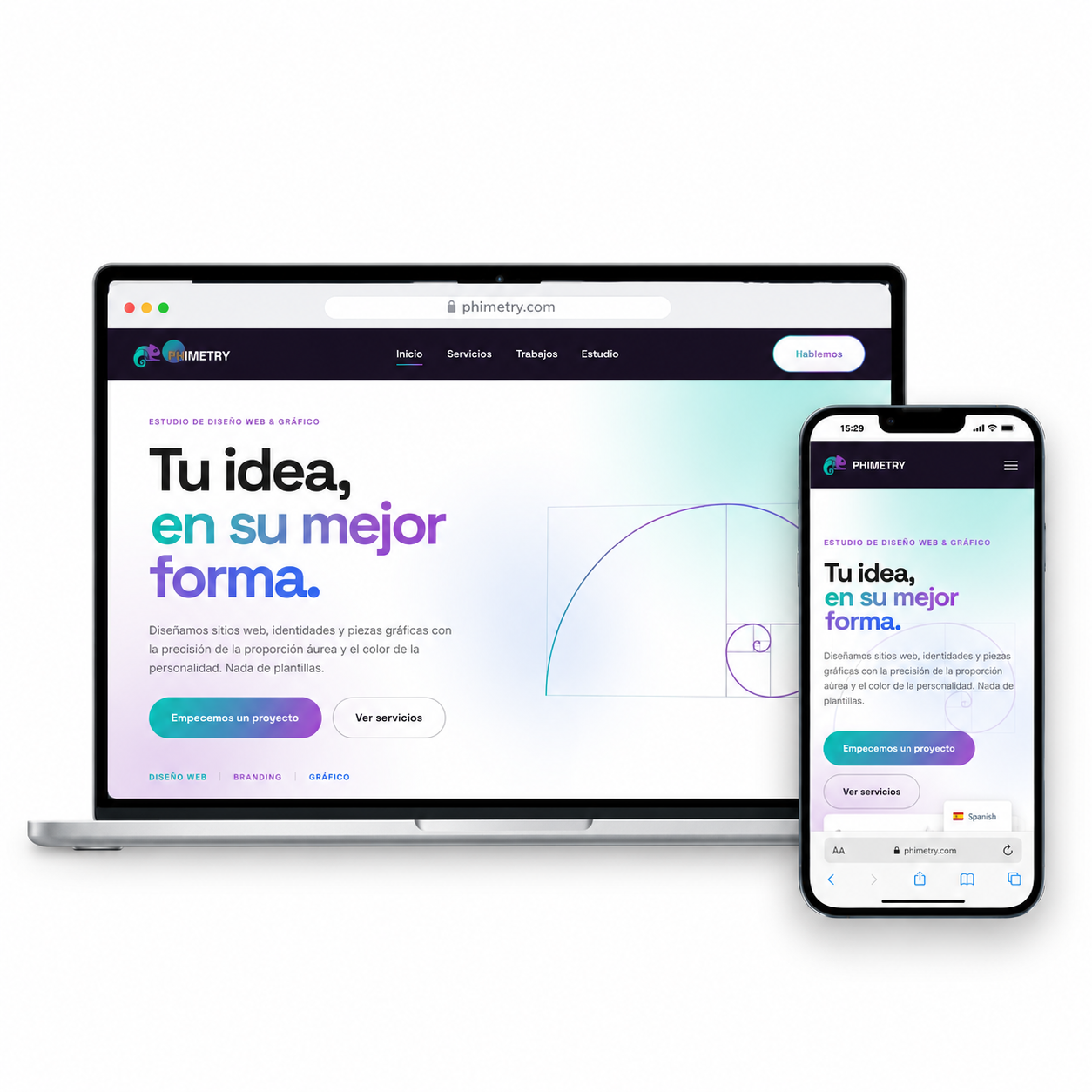Nica de León diseñando