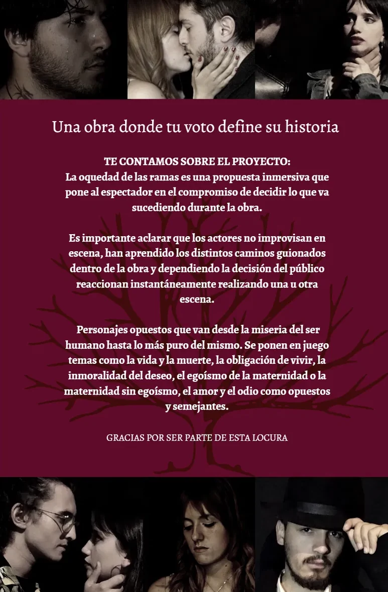 La oquedad de las ramas — sobre el proyecto