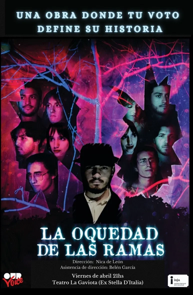La oquedad de las ramas — flyer